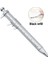Siyah Çekirdekli Iki Renkli Çok Fonksiyonlu 1.0mm Tükenmez Kumpas Kalem Işaretleyici Kalem Abs Aracı Sürmeli 0-100MM Yaratıcılık Kırtasiye Ölçme Araçları (Yurt Dışından) 1