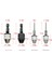 0.3-6.5mm Gümüş Matkap Chuck Elektrik Motoru Anahtarsız Tornavida Mili Fikstürü Hex Shank Mikro Tutucu Kelepçe Uçları Adaptörü Sabitleme Cihazı Araçları (Yurt Dışından) 3