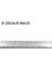 0-20 cm Profesyonel Alüminyum Alaşımlı Düz Cetvel Koruyucu Ölçek Ölçme Mühendisleri Çizim Aracı 15/20/30 cm (Yurt Dışından) 1