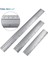 0-20 cm Profesyonel Alüminyum Alaşımlı Düz Cetvel Koruyucu Ölçek Ölçme Mühendisleri Çizim Aracı 15/20/30 cm (Yurt Dışından) 2