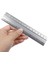 0-20 cm Profesyonel Alüminyum Alaşımlı Düz Cetvel Koruyucu Ölçek Ölçme Mühendisleri Çizim Aracı 15/20/30 cm (Yurt Dışından) 3