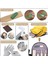 Bir Set Ahşap Oyma Araçları Ahşap Oyma Kiti Keskin Ahşap Gravür Araçları Ahşap Oyma Blokları Grindstone Bileme Deri Eldiven (Yurt Dışından) 4