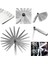 1 Takım Metrik Feeler Ölçer 17 Bıçaklı 0.02-1.00MM Ölçüm Araçları Için (Yurt Dışından) 1