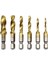 M6 1pc M3-M10 Hex Shank Titanyum Kaplama Hss El Vida Konu Metrik Dokunun Matkap Uçları (Yurt Dışından) 2