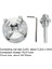Z011A Metal 4 Çeneli Manuel Torna Ayna Kelepçesi Kendinden Merkezleme Mini Matkap Chuck Aracı (Yurt Dışından) 5