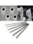 Set (5-16MM) 160MM Elektrikli Darbeli Matkap Uçları 5/6/8/10/12/14/16MM Çapraz Tip Tungsten Çelik Alaşım Sds Plus Duvar Beton Kaya Taş (Yurt Dışından) 3