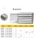 5X12X150MM Bestır Tayvan Aracı Cr-V Alaşımlı Çelik Tüm Isıl Işlem Görmüş HRC53-60 Çentik Tokat Çıkarma ve Oyma Zımba ve Keski (Yurt Dışından) 1