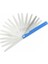 100MM Feeler Ölçer Kalınlık Ölçümü Metrik 0 02-1mm Dolgu Ölçer 360 Derece Çıkarılabilir Ayarlanabilir Itici Işaretli Düzen (Yurt Dışından) 1