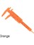 Turuncu 1 Adet Mini 0-80MM Çift Kurallı Ölçekli Plastik Sürmeli Kumpas Ölçüm Öğrenci Dıy Ölçü Aracı Metal Işleme Ağaç Işleme (Yurt Dışından) 1