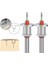 8X3.0X10MM 8mm Shank Hss Havşa Ağaç Işleme Yönlendirici Bit Freze Kesicisi Vida Extractor Remon Yıkım Ahşap Delme Çekirdek Matkap Uçları (Yurt Dışından) 4