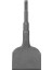 Düz Keski 165MM 1pc Kiremit Keski Genişlik Açısı 15 ° Genişlik 75MM Uzunluk 165MM Oyma Düz Elektrikli Darbeli Matkap Açılı Ağır Hizmet Tipi Bükülmüş Kiremit Keski (Yurt Dışından) 1