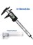 0-150MM Kutu Profesyonel Dijital Sürmeli Kumpas 0-150MM 6 Inç LCD Elektronik Karbon Fiber Altimetre Mikrometre Ölçme Evrensel Aracı (Yurt Dışından) 1
