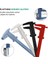 0-150MM Açık Mavi 0-100/150MM Çift Ölçekli Plastik Sürmeli Kumpas Cetvel Ölçme Öğrenci Kaliperleri Mini Ölçme Kaliperleri Boyut Ölçme (Yurt Dışından) 2