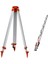 3 M Kule Cetveli Alüminyum Alaşımlı Geri Çekilebilir Kule Cetveli 360 ° Dönen Otomatik Optik Seviye Için Optik Seviye Lazer Lazer Seviye Tripod (Yurt Dışından) 3