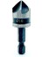 1 Adet 16MM Altıgen 1 Adet 82 Derece Pah Matkap Ucu Seti 12/16/19MM 5 Flüt Ağaç Işleme Matkap Ucu Kesici Havşa Matkap Ucu Seti Metal Delme (Yurt Dışından) 1