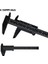 0-150 mm Siyah 150MM 6 Inç Mini Plastik Sürgülü Sürmeli Kumpas Dıy Ölçü Aracı Cetvel Sürgülü Kaliper Kalınlık Ölçer (Yurt Dışından) 1