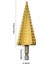 4-12MM Adım Matkap Ucu Seti Ahşap Titanyum Kaplamalı Sert Metal Yumruk Delik Kesici Ağaç Işleme Araçları Kademeli Matkaplar 32MM Hex Koni Uçları Kiti (Yurt Dışından) 3