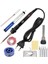 Siyah Set-3 220V Eu Fiş Ayarlanabilir Sıcaklık Anahtarlı Elektrikli Havya 80W Dijital Ekran 220V Kaynak Aleti Lehim Sökme Pompası Tamir Aletleri (Yurt Dışından) 2