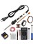 Siyah Set-2 110V Us Plug Havya Kiti 80W Ayarlanabilir Sıcaklık Elektrikli Havya Sökme Pompası Elektronik Için Kaynak Onarım Aracı (Yurt Dışından) 3