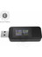 Siyah USB Akım Gerilim Test Cihazı Dijital Dc Voltmetre Metre Güç Bankası Şarj Göstergesi LCD Ekran 4-30 V (Yurt Dışından) 4