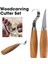 2 Adet Ahşap Oyma Bıçağı Keski Ağaç Işleme Kesici El Aleti Seti Ahşap Oyma Soyma Heykel Kaşık Kancalı (Yurt Dışından) 3