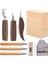 Set A 20 Adet Ahşap Oyma Araçları Keski Ağaç Işleme Kesici El Aracı Ahşap Oyma Bıçağı Dıy Ahşap Oyma Aracı Marangoz Dıy Yeni Başlayanlar Için (Yurt Dışından) 2