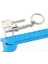 Gümüş Taşınabilir Metal Sürmeli Kumpas Cetvel 0-4 cm Hareketli Sürmeli Kumpas Cetvel Modeli Anahtarlık Ağaç Işleme Aleti Aksesuarları (Yurt Dışından) 5