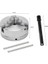 Torna Aynası 1 Takım 3 Çeneli Manuel Torna Aynası Torna Makinesi Araçları Aksesuarları Z011 Metal 3 Çeneli Torna Aynası Kendinden Merkezleme Çinko Alaşımı (Yurt Dışından) 1