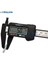 150MM Siyah Ölçüm Aleti Karbon Fiber Dijital Sürmeli Kumpas 6 Inç LCD Ekran 150MM Ölçüm Cihazı Kaliperleri LR44/SR44/AG13 1.5V (Yurt Dışından) 2