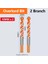 10MM 2 Adet Dişli Üçgen Tungsten Çelik Duvar Tuğla Beton Matkap Ucu Ev Mermer Derebeyi Matkap El Elektrikli Matkap Ucu (Yurt Dışından) 1