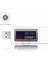 Beyaz DC4-30V USB Akım Gerilim Zamanlama Güç Kapasitesi Elektrik Miktarı Test Cihazı LCD Renkli Ekran 5A Desteği 120W Hızlı Şarj ile (Yurt Dışından) 4
