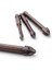 Kahverengi 6mm Justınlau Çapraz Hex Kiremit Uçları Cam Seramik Beton Delik Açıcı Alaşımlı Üçgen Matkap Boyutu 3/4/5/6/7/8/10/12 mm (Yurt Dışından) 3