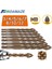 7mm Cam Matkap Uçları Justınlau 3-12MM Çapraz Hex Kiremit Matkap Uçları Cam Seramik Beton Delik Açıcı Tuğla Sert Alaşım Üçgen Bit Araç Kiti Için Set (Yurt Dışından) 2
