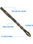 Black3 4 5 6 8 10 12 Dızaınlıfe 3-12MM Çapraz Hex Kiremit Matkap Uçları Seti Cam Seramik Beton Delik Açıcı Tuğla Sert Alaşım Üçgen Bit Araç Kiti (Yurt Dışından) 2