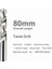 HRC50 80MM 7.3mm Yzh Karbür Büküm Matkap Toplam Uzunluk 80MM Katı Tungsten Uçları HRC50/55/65 Cnc Düz Kolu Metal Demir Çelik Için Delme Deliği (Yurt Dışından) 1