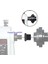 M33X3.5 Ila 0.75INX16 Torna Mesnetli Mili Adaptör Dişi 1"/8tpı M33 X3.5mm M18 -2.5mm Ayna Ekleme Ahşap Torna Ağaç Işleme Aleti Aksesuarları (Yurt Dışından) 1