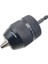 Ayna ve Sds Plus Anahtarsız 0.8-10MM 3 Çeneli 3/8-24UNF Matkap Chuck Hızlı Değiştirme Adaptörü Sds-Plus Şaft 1/4" Altıgen Kare Fit Döner Darbeli/darbeli Matkap (Yurt Dışından) 4