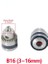Işık B16 (3-16MM) 1 Adet Hassas Mors Koni Mt2 Mt3 Mt4 B10 B12 B16 B18 Hafif Hizmet Anahtar Matkap Chuck 0.6-6mm 1.5-13MM 1-10MM Konik Çardak Cnc Makinesi (Yurt Dışından) 1