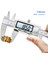 Gümüş Dijital Metal Kumpas 6 INCH150MM Paslanmaz Çelik Sürmeli Kumpaslar Elektronik Mikrometre Ölçme Aracı Derinlik Ölçer Enstrüman (Yurt Dışından) 2
