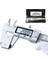 Gümüş Dijital Metal Kumpas 6 INCH150MM Paslanmaz Çelik Sürmeli Kumpaslar Elektronik Mikrometre Ölçme Aracı Derinlik Ölçer Enstrüman (Yurt Dışından) 4