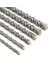 10MM 160MM Elektrikli Darbeli Matkap Uçları 5/6/8/10/12/14/16MM Çapraz Tip Tungsten Çelik Alaşımlı Sds Plus Duvar Beton Kaya Taş (Yurt Dışından) 4