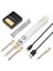 4 Ipucu Tipi Ayarlanabilir Sıcaklık USB Elektrikli Havya 5V 8W Şarjlı Lehim Kaynak Isıtıcı Kalay Tel Onarım Aracı 3 Uçlu (Yurt Dışından) 1
