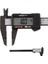 Siyah Şık 150MM/6 Inç LCD Dijital Elektronik Sürmeli Kumpas Ölçer Micromete Dijital Cetvel Ahşap Çalışma Ölçme Aracı (Yurt Dışından) 1