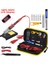 80W Kırmızı Set5 80W 220V Ab 80W LCD Havya Seti Ayarlanabilir Sıcaklık 220V/110V Lehim Kaynak Araçları Lehim Sökme Pompası Lehimleme Ipuçları Seramik Isıtıcı (Yurt Dışından) 2