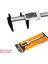 Karbon Fiber 0-150MM/6" Metal Kasa Dijital Kalıper Sürgülü Kumpas Paslanmaz Çelik Dijital Kumpas Karbon Fiber Dijital Gösterge Mikrometer (Yurt Dışından) 1
