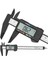 Hiçbir Dijital Kumpas 150MM 100MM Elektronik Dijital Kumpas Karbon Fiber Kadran Vernier Kumpas Ölçer Mikrometre Ölçme Aracı Dijital Cetvel (Yurt Dışından) 2