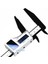 150MM 200MM 8 Inç Uzun Çene Fiber Güneş Dijital Kumpas Güneş Sürmeli Kumpas 150MM Cetvel Mikrometre Ölçer On/off Road Ep Gp Rc Araba (Yurt Dışından) 2