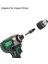 B Hex Shank 1/2"-20UNF / 3/8''-24UNF Darbeli Anahtar Için Yedek Adaptör Dönüştürme Matkap Chuck Adaptörü Sds-Plus Altıgen Soket Kare Dişi (Yurt Dışından) 4