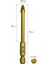 1 Takım (3-4-6-8-10MM) Tasp 5 Adet Cam Matkap Ucu Seti Tungsten Karbür Titanyum Kaplamalı Seramik Fayans Kesici 1/4 "şap 3 4 6 8 10MM Inşaat Araçları (Yurt Dışından) 4