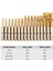 3.2mm Altıgen 1 Adet 1.5 - 13MM Hss Titanyum Kaplamalı Büküm Matkap Uçları 1/4'' Hex Shank Kısa Bit Metal Paslanmaz Çelik Ahşap Plastik Için (Yurt Dışından) 2
